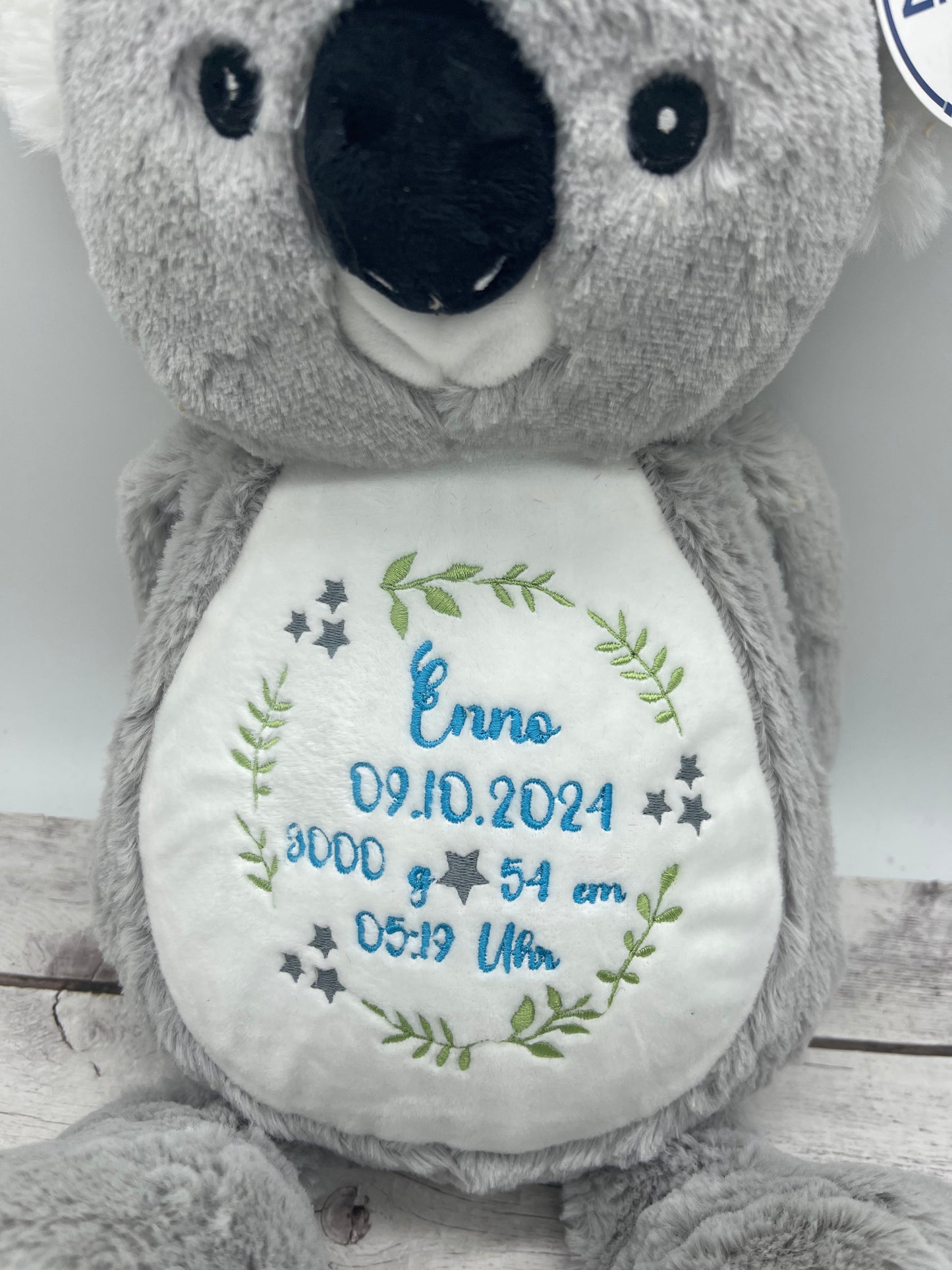 Kuscheltier Koala personalisiert