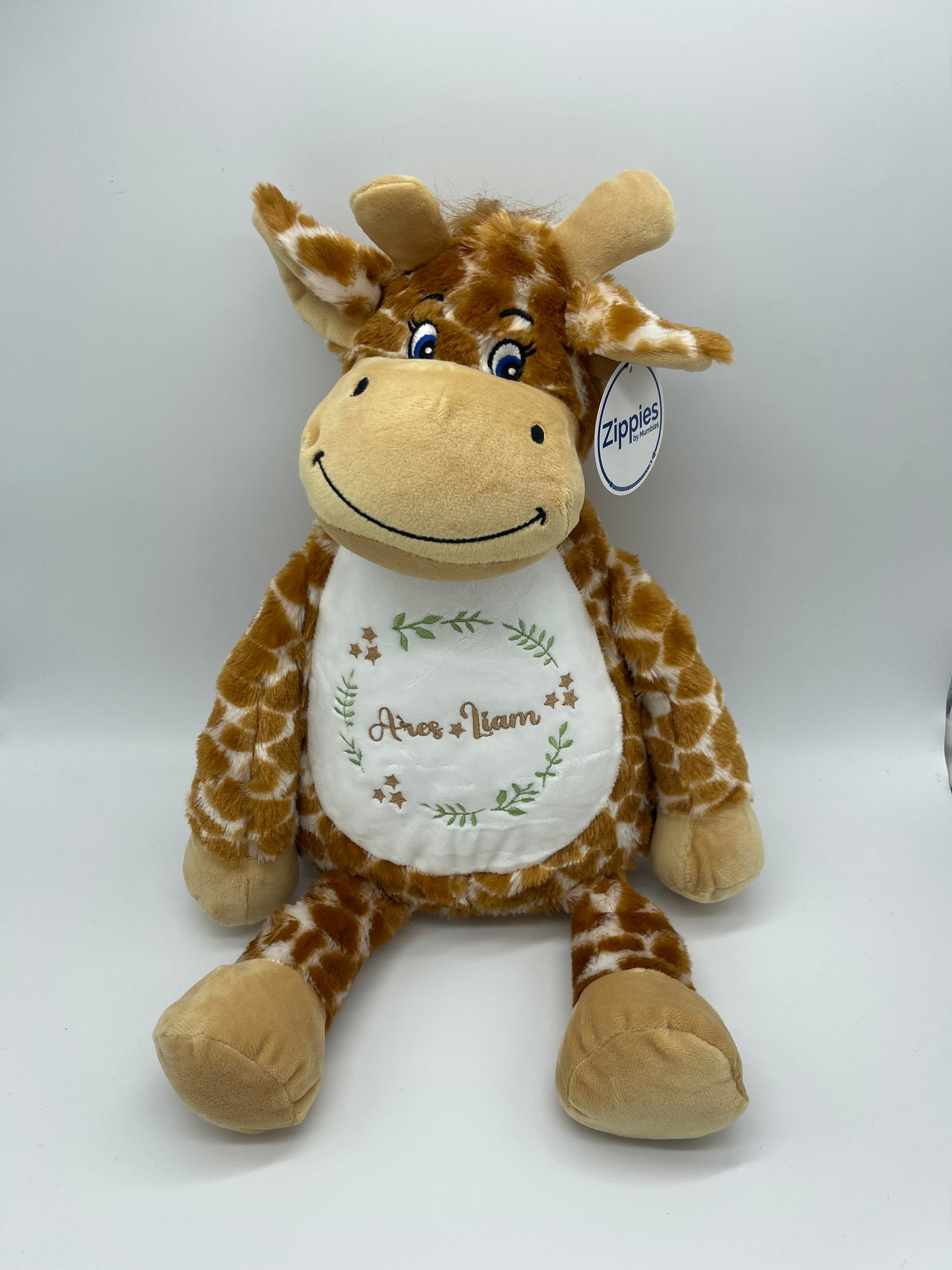 Kuscheltier „Giraffe“ personalisiert Geschenk