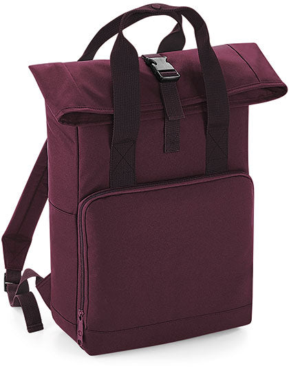 Rolltop Rucksack bestickt