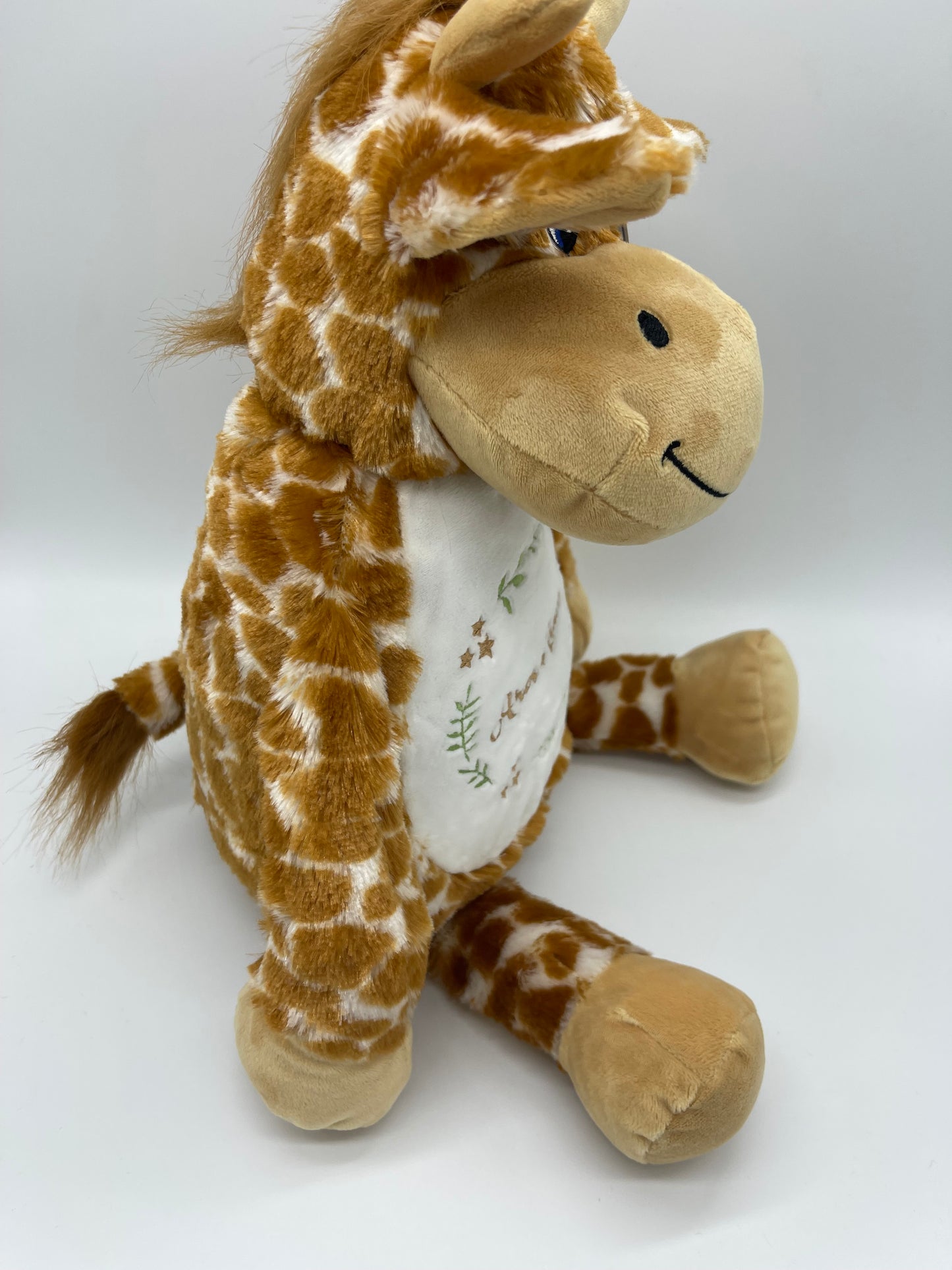 Kuscheltier „Giraffe“ personalisiert Geschenk